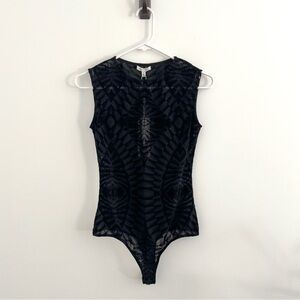 NWT Ronny Kobo Mesh Bodysuit - Small